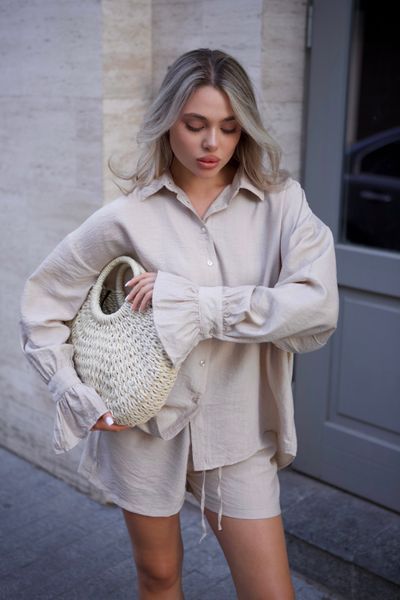 Костюм, бежевий колір  2122-S фото